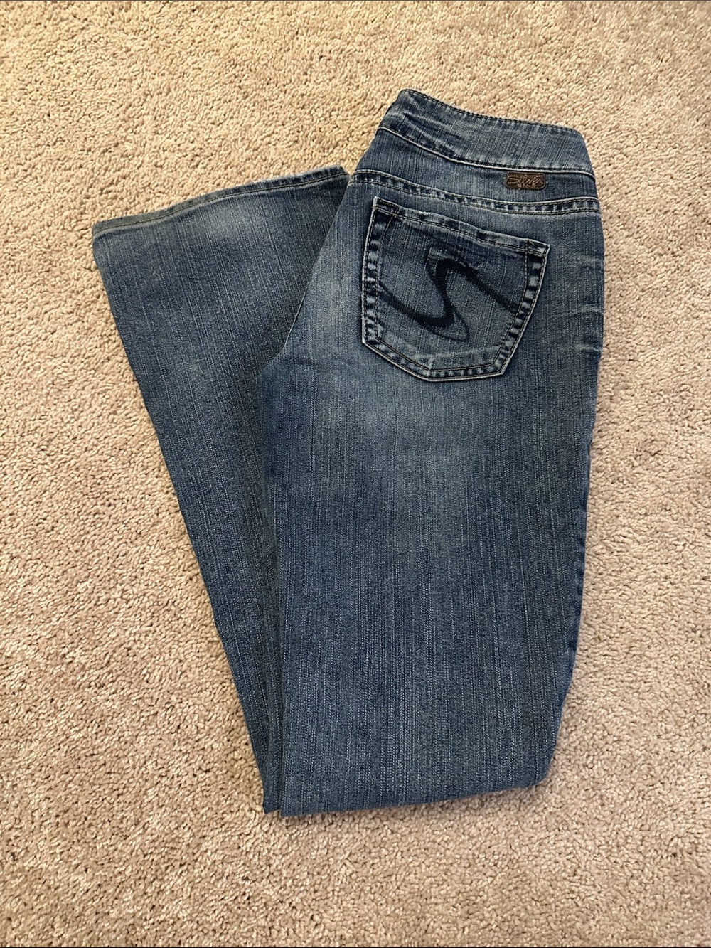 Silver Jeans Women's Medium Blue Boot Cut Denim